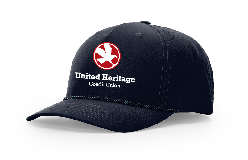 Richardson Laser Performance Navy Rope Cap