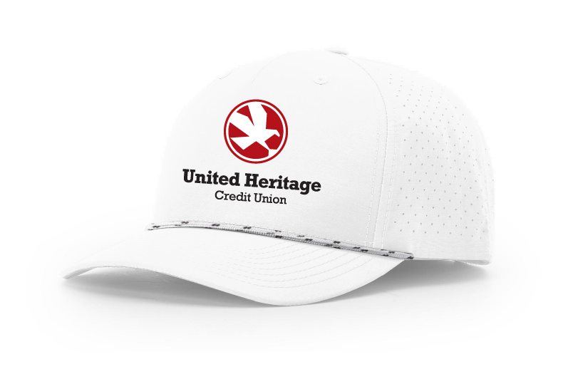 Richardson Laser Performance White Rope Cap