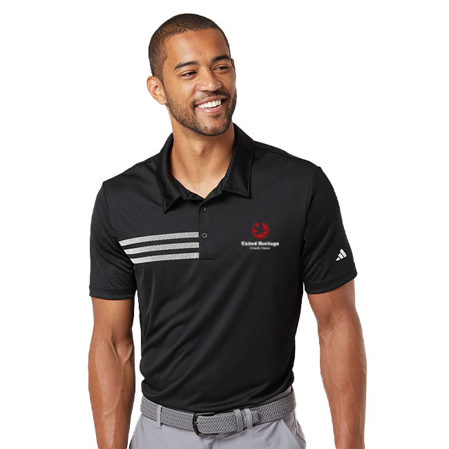 Adidas Men's 3-Stripes Polo
