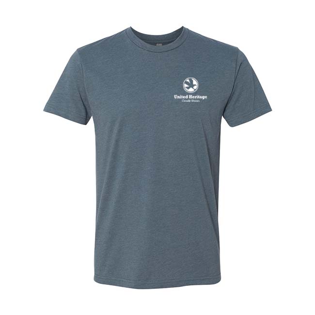 Indigo Small Stacked Logo T-Shirt