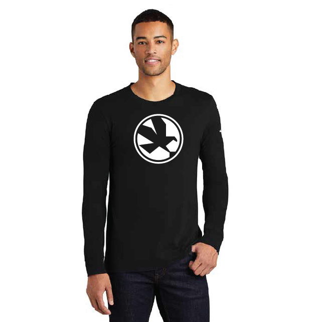 Nike Long Sleeve Eagle Logo Shirt - Black