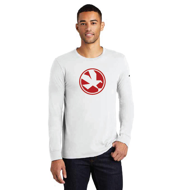 Nike Long Sleeve Eagle Logo Shirt - White
