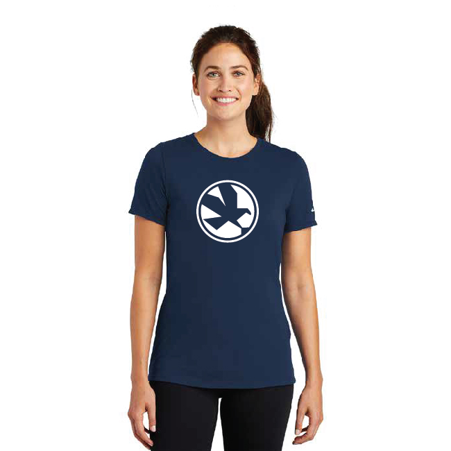 Nike Eagle Logo T-Shirt - Navy