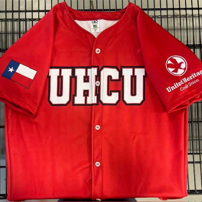 UHCU Custom Baseball Jersey