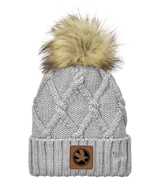 Faux Fur Pom Beanie